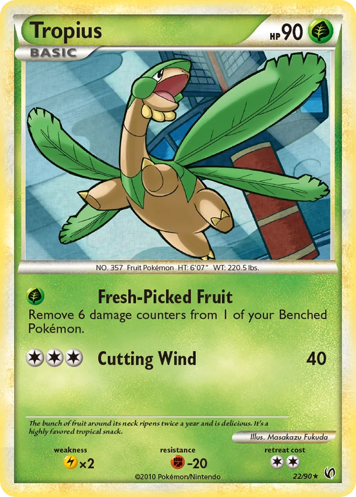 Tropius card image