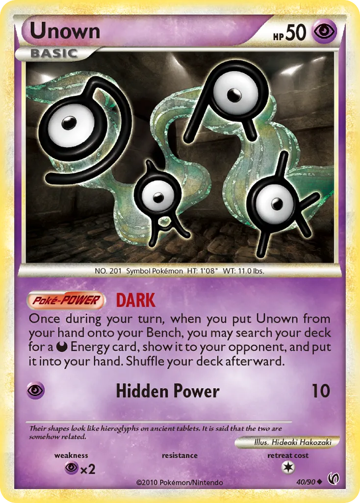 Unown card image