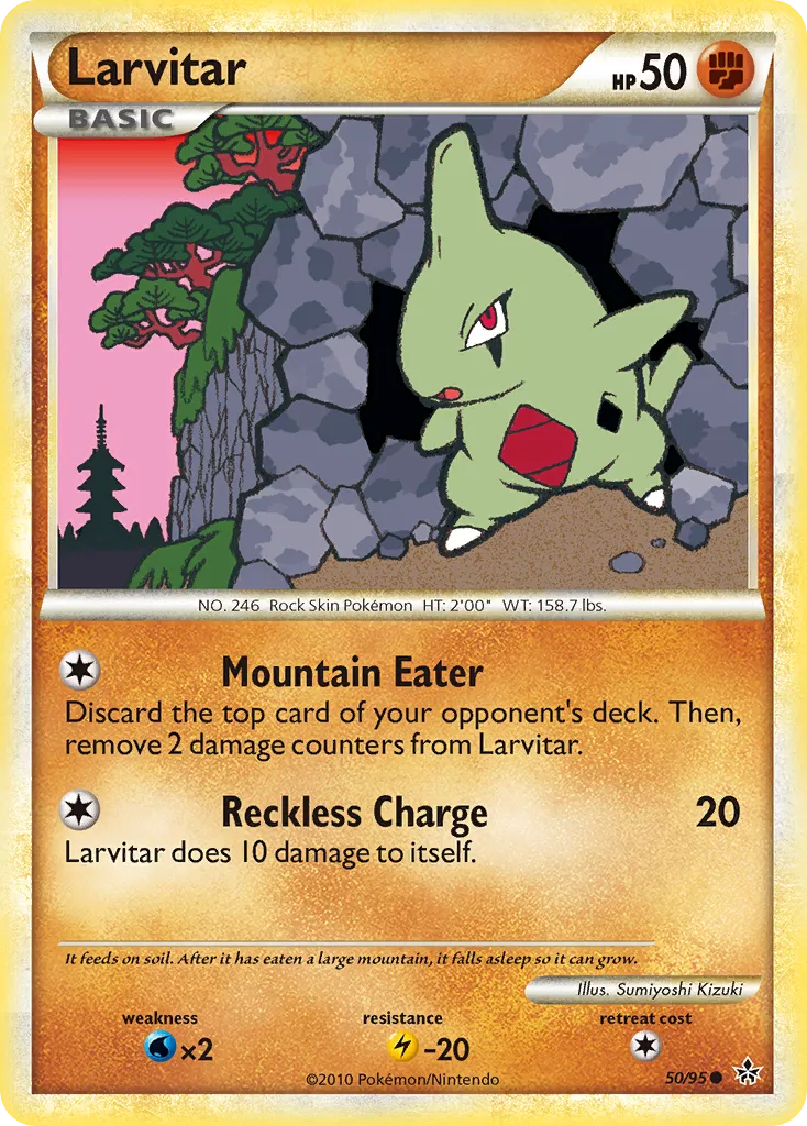 Larvitar card image