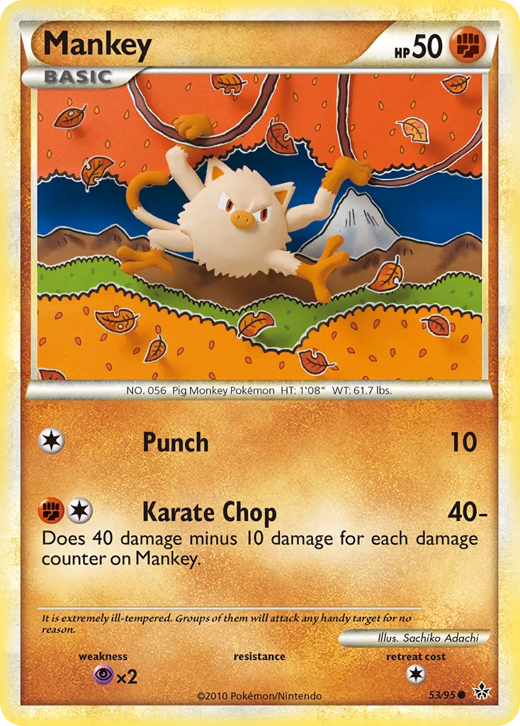 Mankey card image