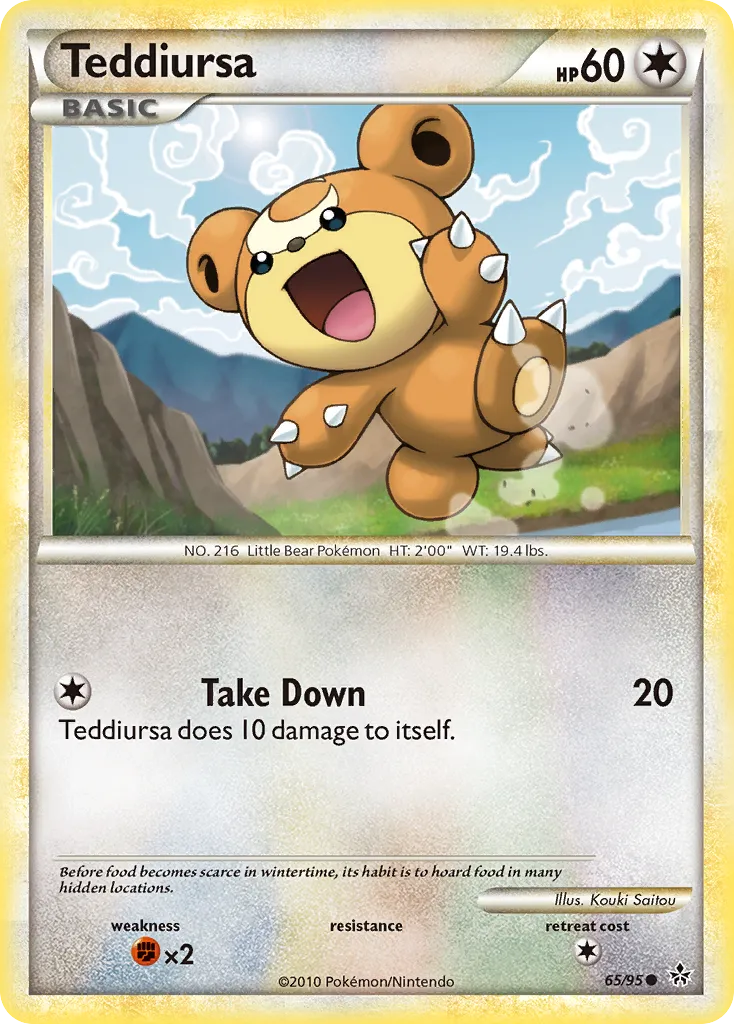Teddiursa card image