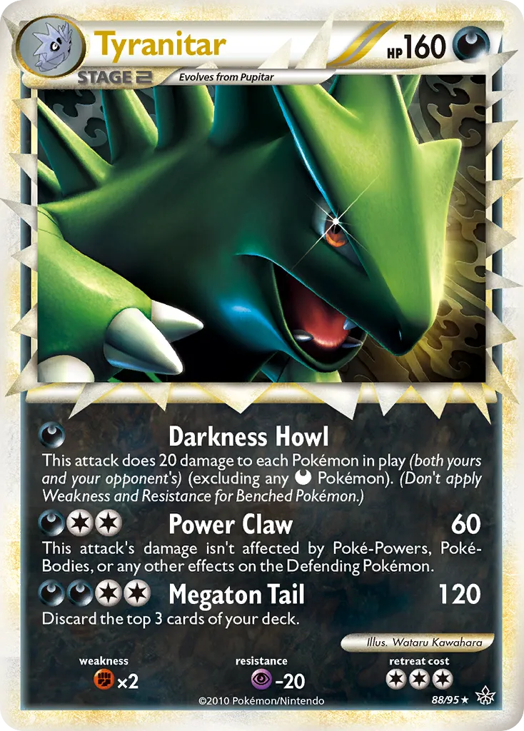 Tyranitar #88 card image