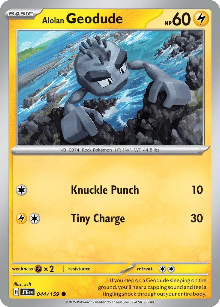Alolan Geodude card image