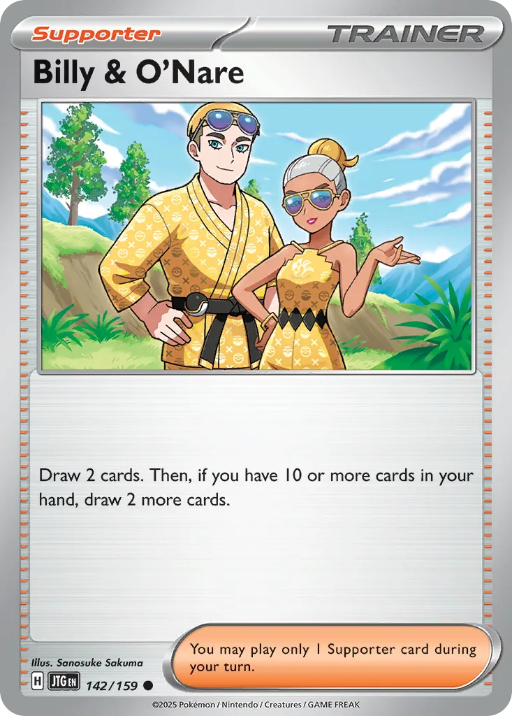 Billy & O'Nare card image