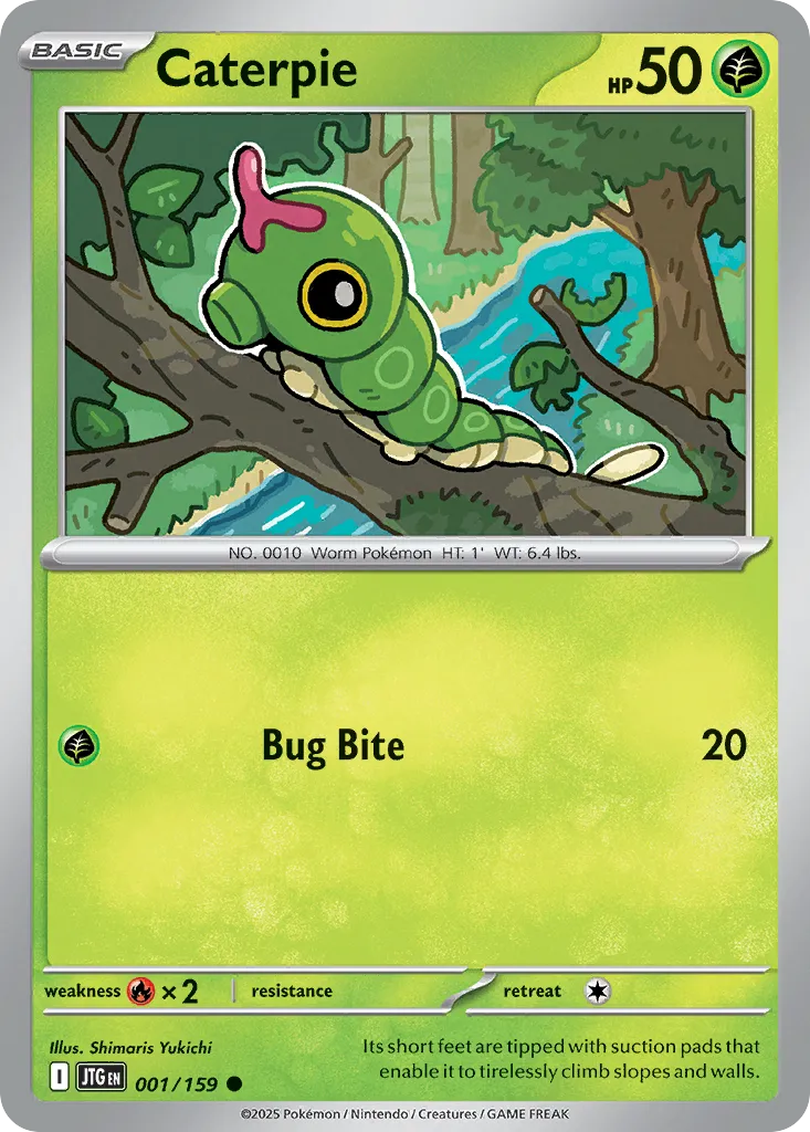 Caterpie card image