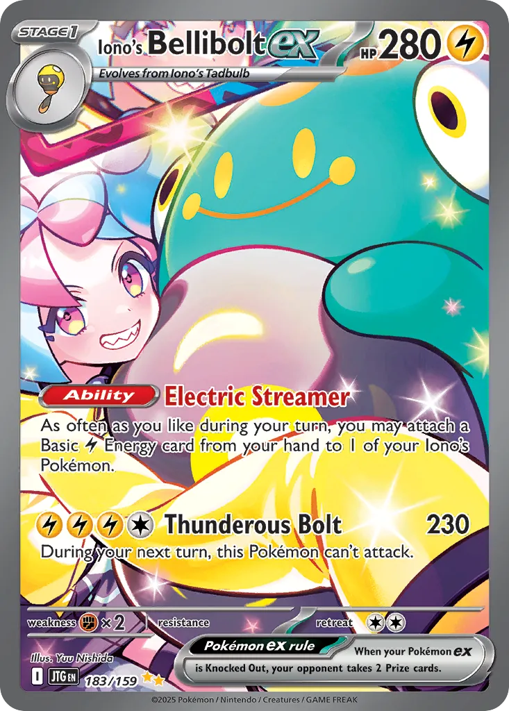 Iono's Bellibolt ex #183 card image