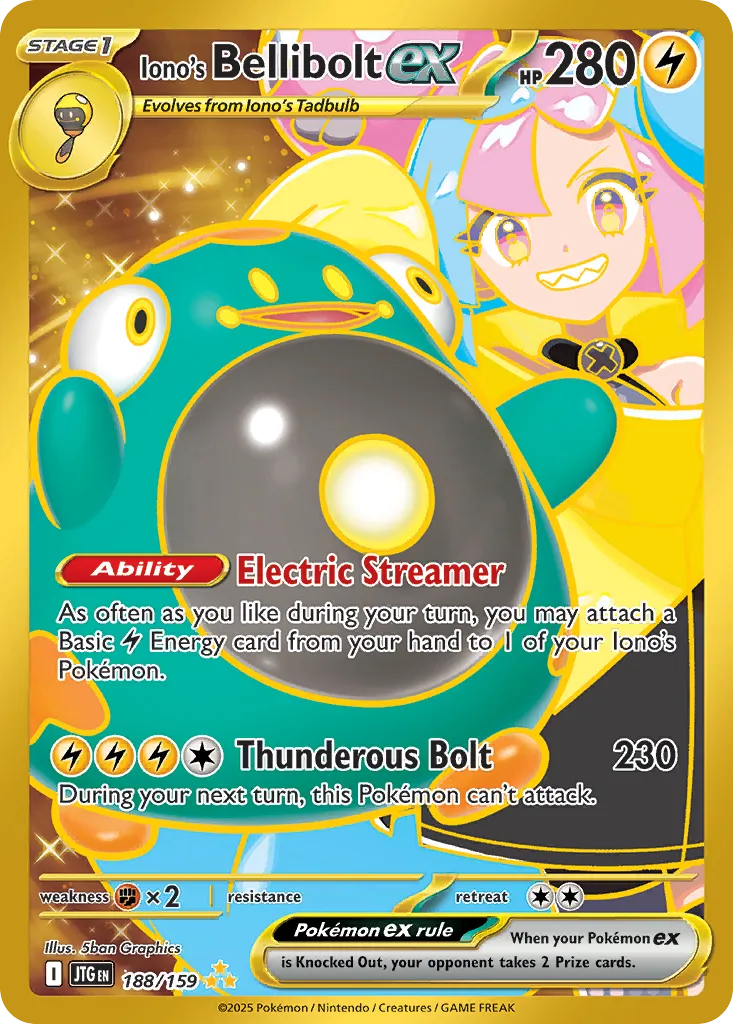 Iono's Bellibolt ex card image