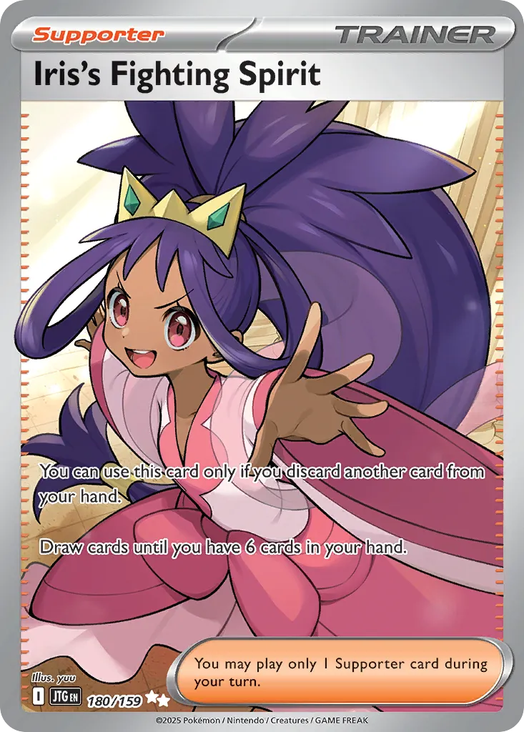 Iris's Fighting Spirit card image