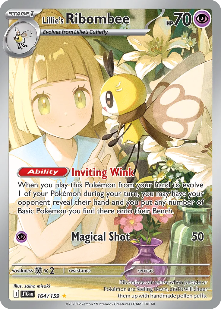 Lillie's Ribombee card image