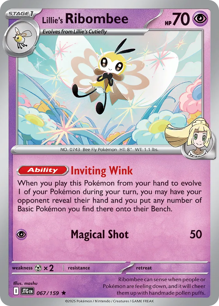 Lillie's Ribombee card image