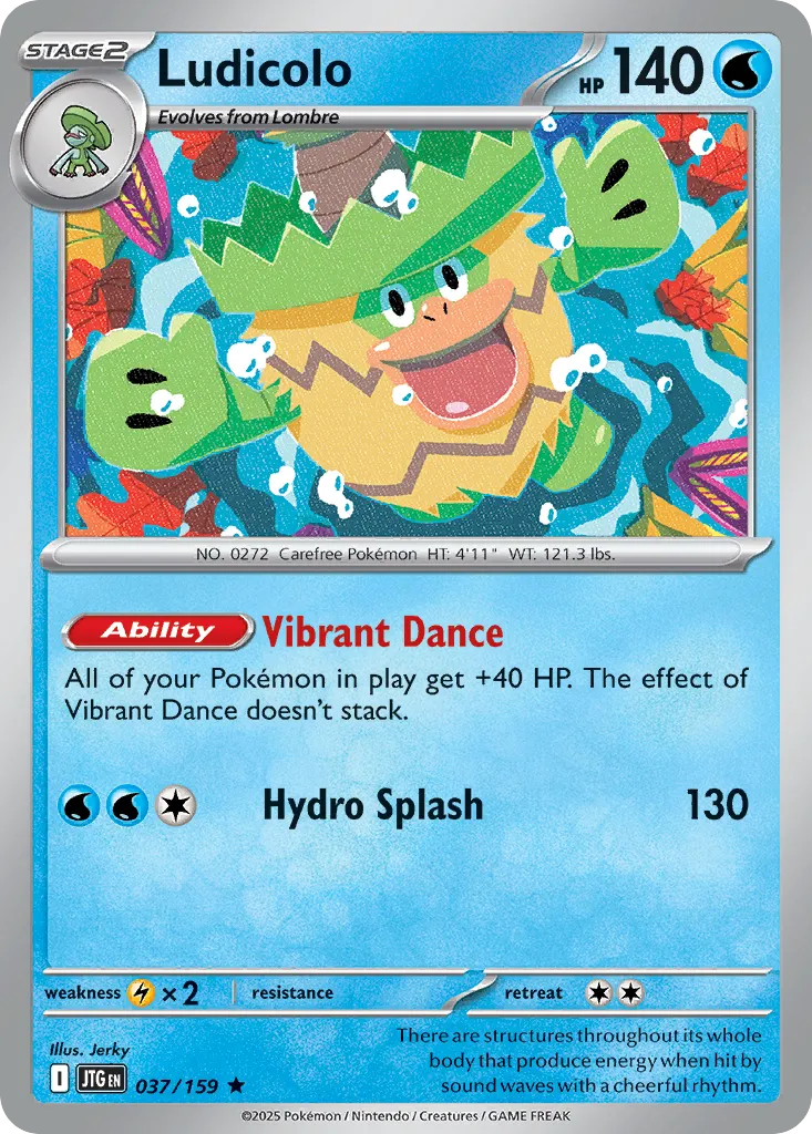 Ludicolo card image
