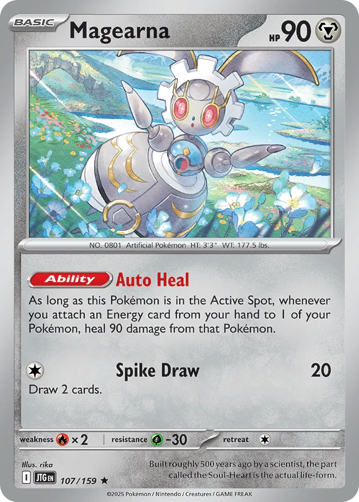 Magearna Journey Together #107 card image