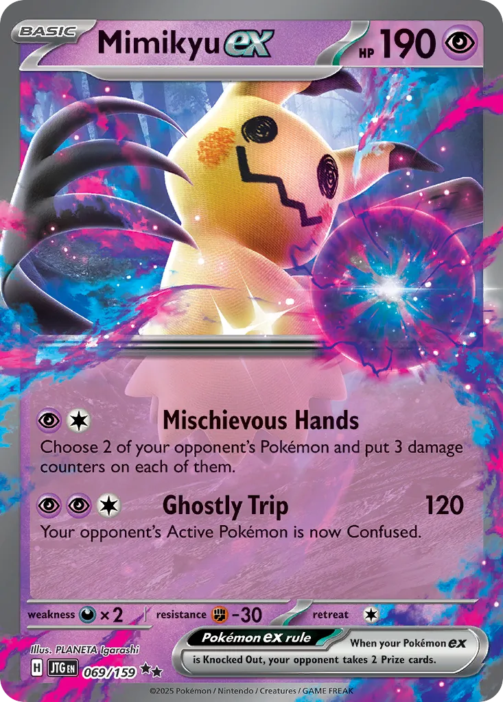 Mimikyu ex card image