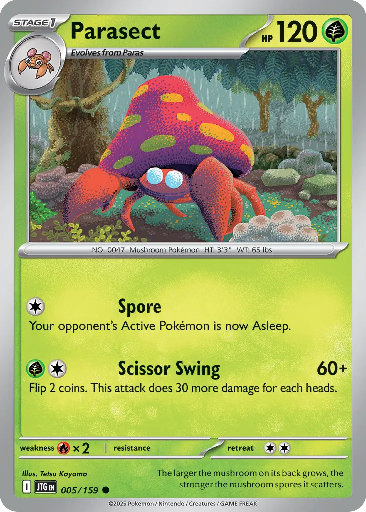 Parasect card image