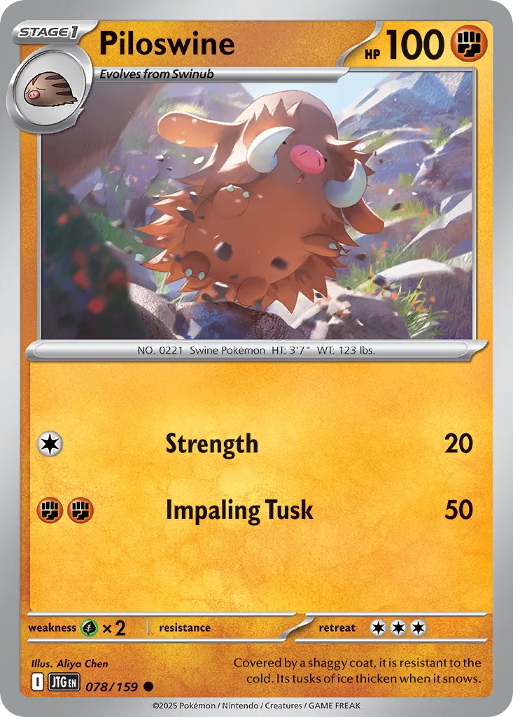 Piloswine card image