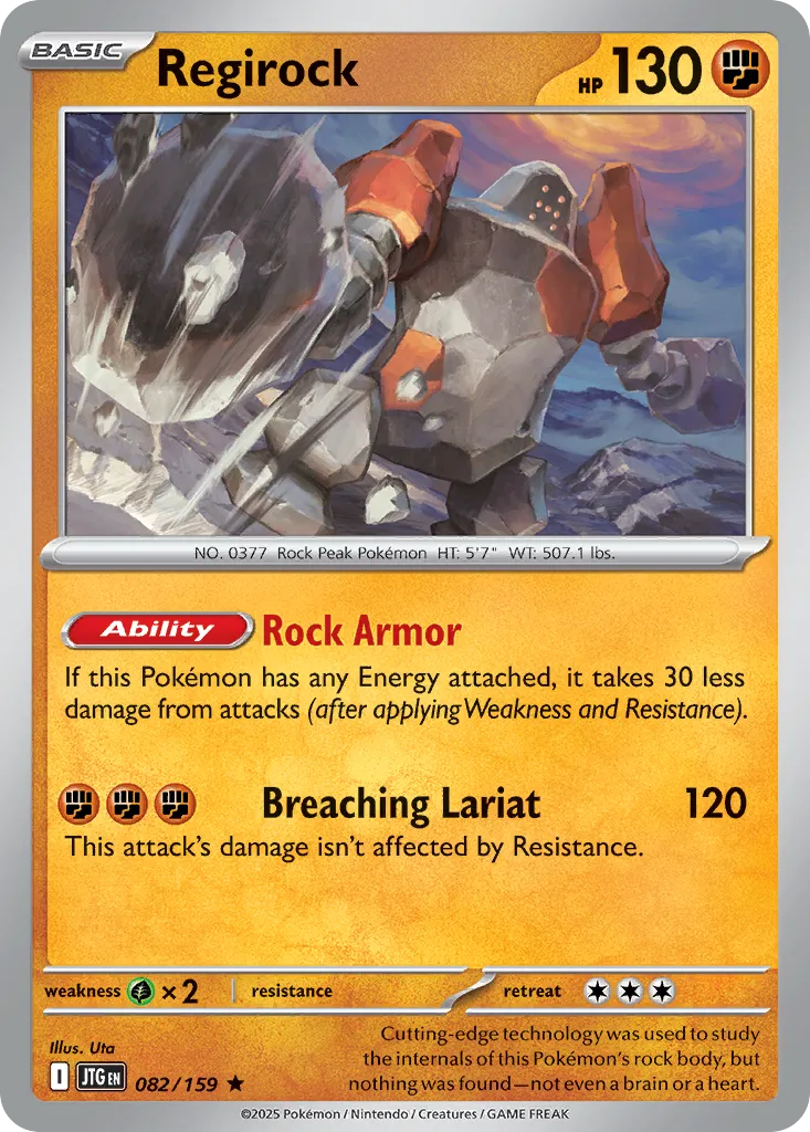 Regirock card image