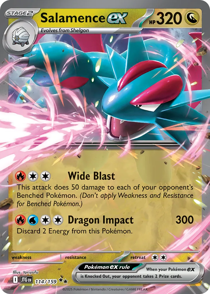 Salamence ex card image