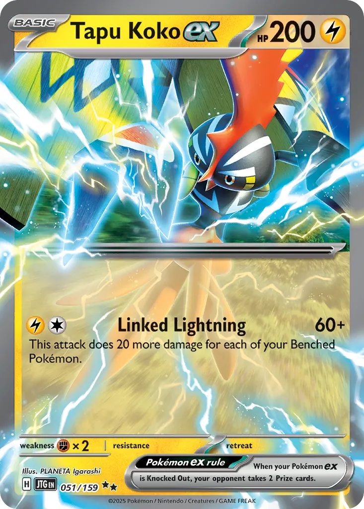 Tapu Koko ex card image