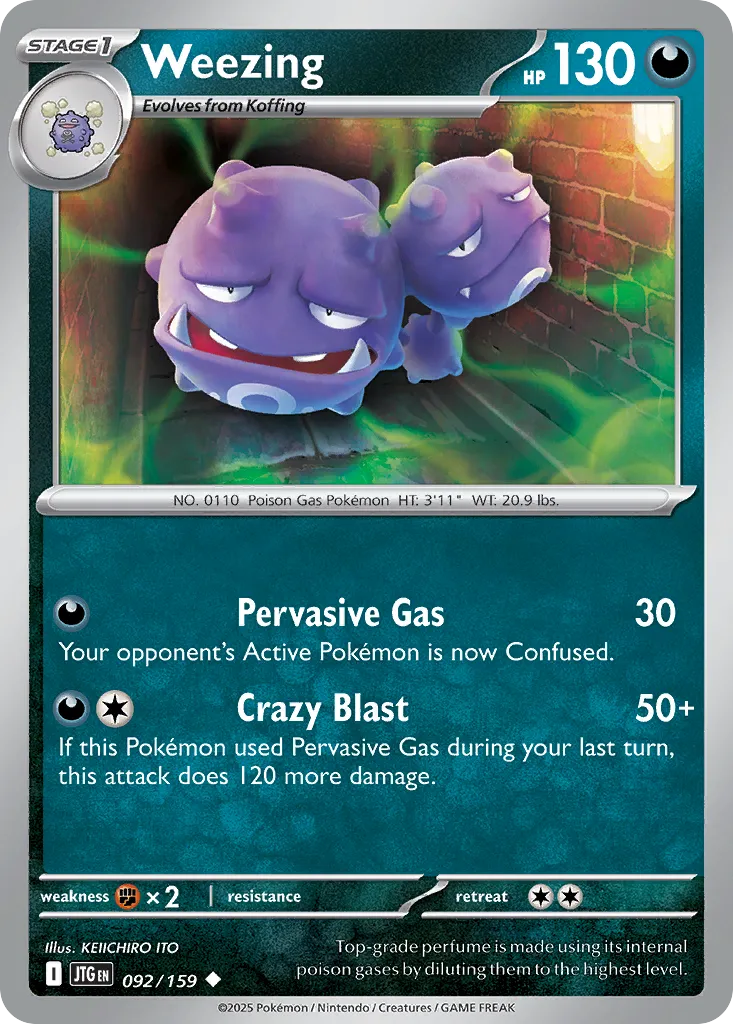 Weezing card image
