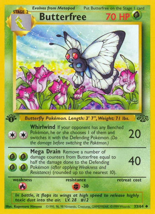 Butterfree card image