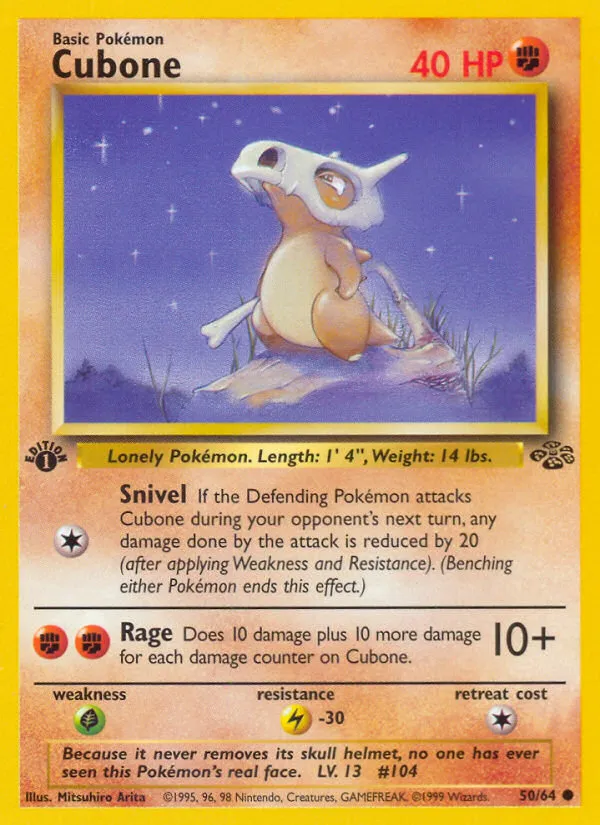 Cubone card image