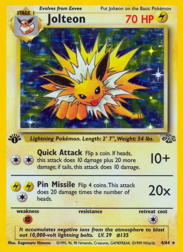 Jolteon #4 card image