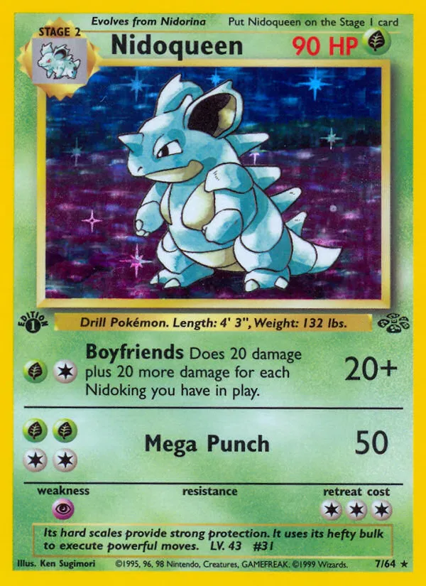 Nidoqueen #7 card image