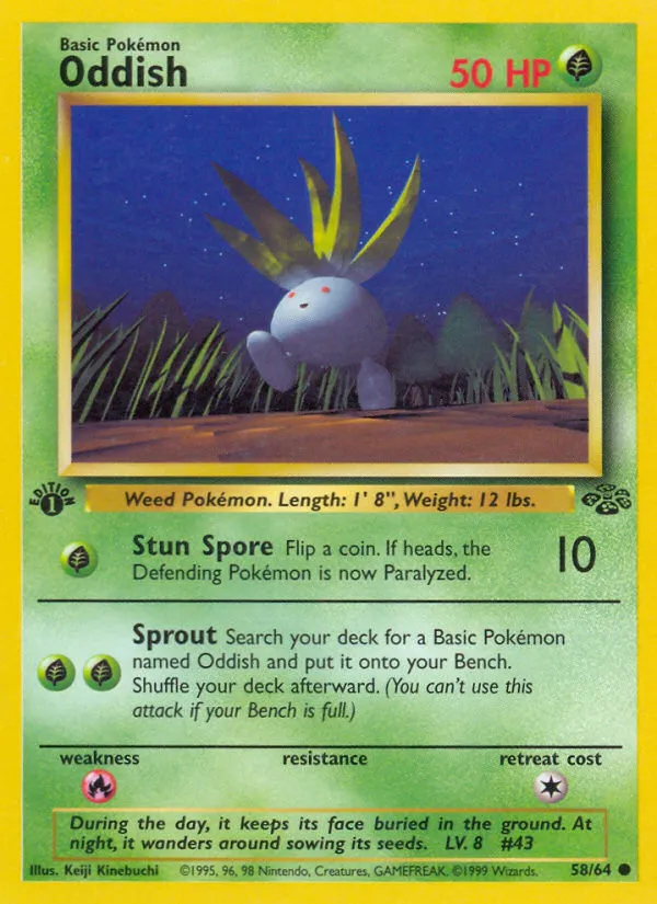 Oddish card image