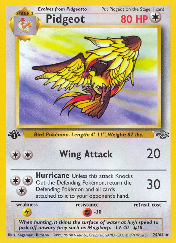 Pidgeot card image