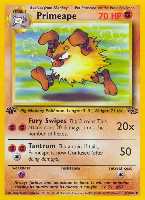 Primeape card image