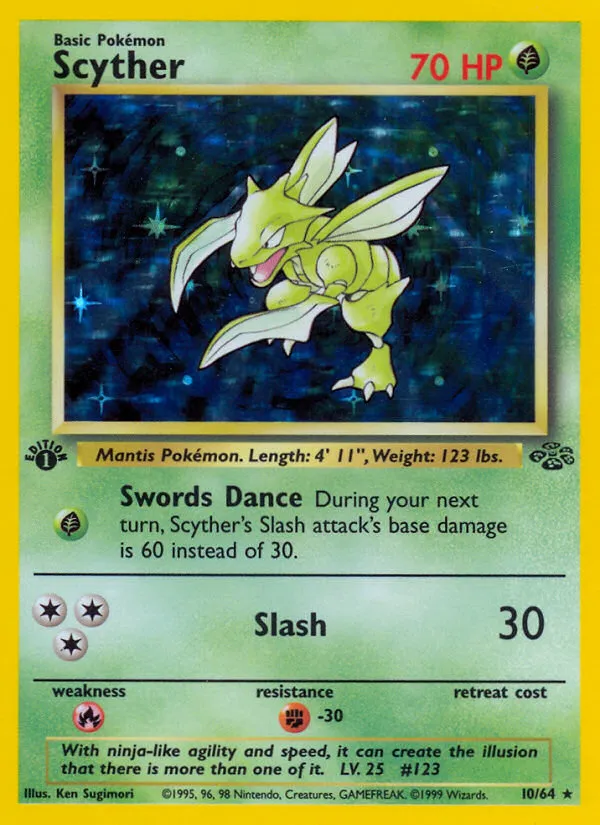 Scyther #10 card image