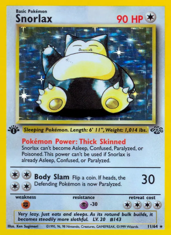 Snorlax #11 card image