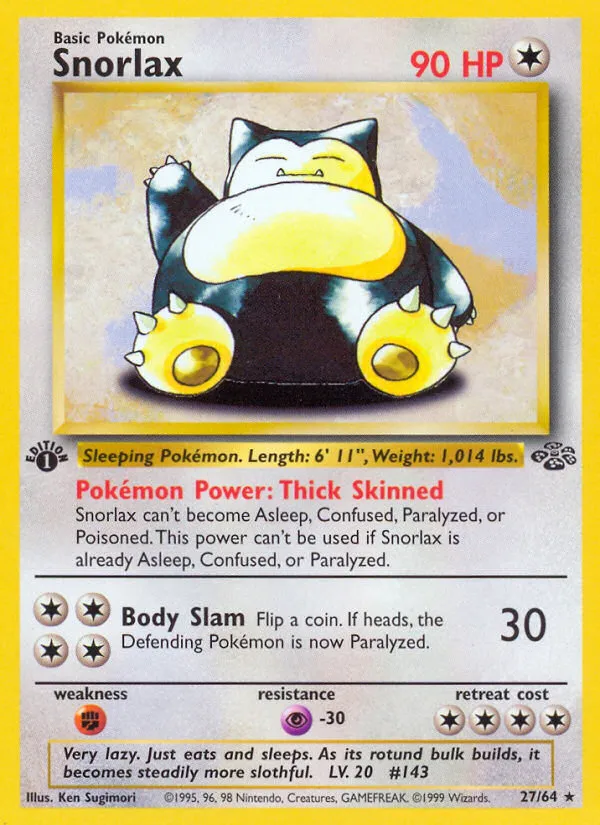 Snorlax card image