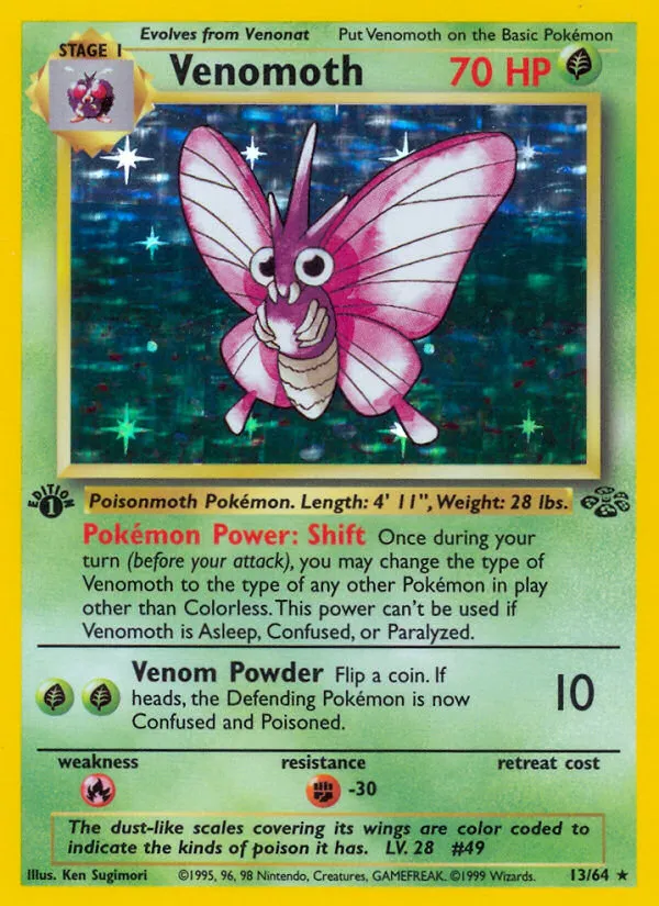 Venomoth card image