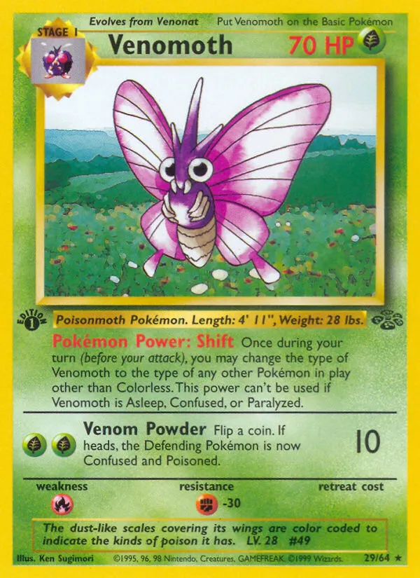 Venomoth card image