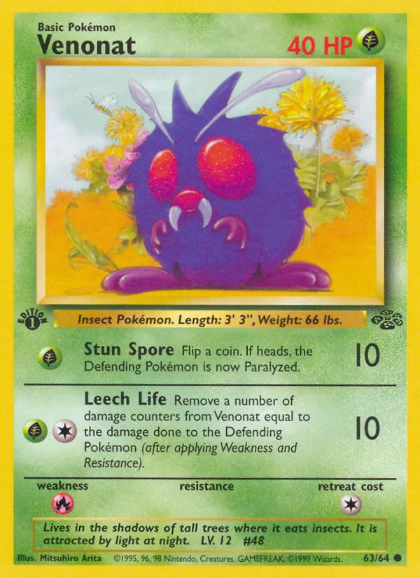 Venonat card image