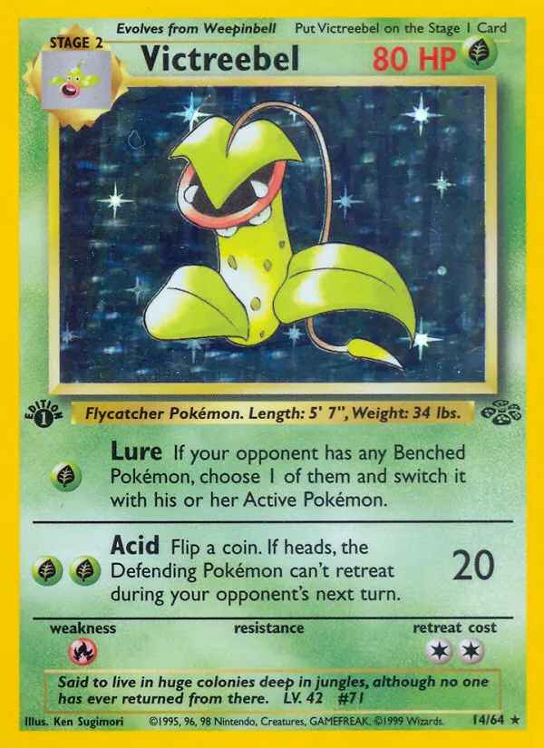 Victreebel #14 card image