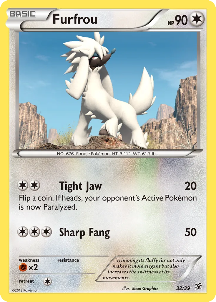 Furfrou #32 card image