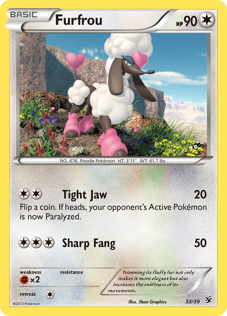 Furfrou #33 card image