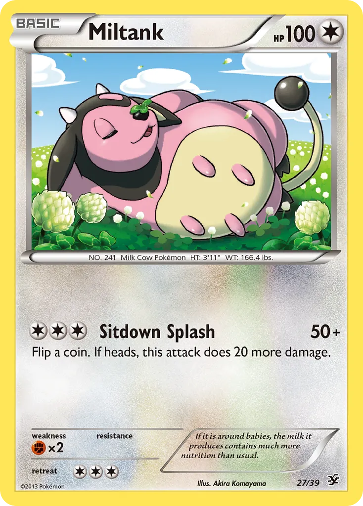 Miltank #27 card image
