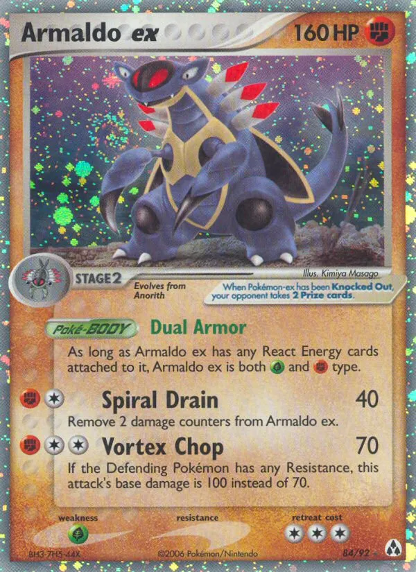 Armaldo ex card image