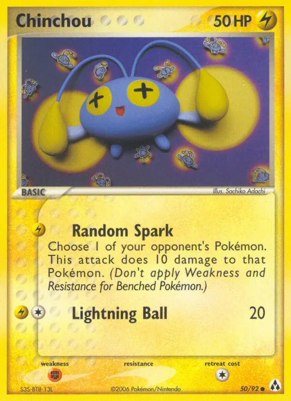 Chinchou card image