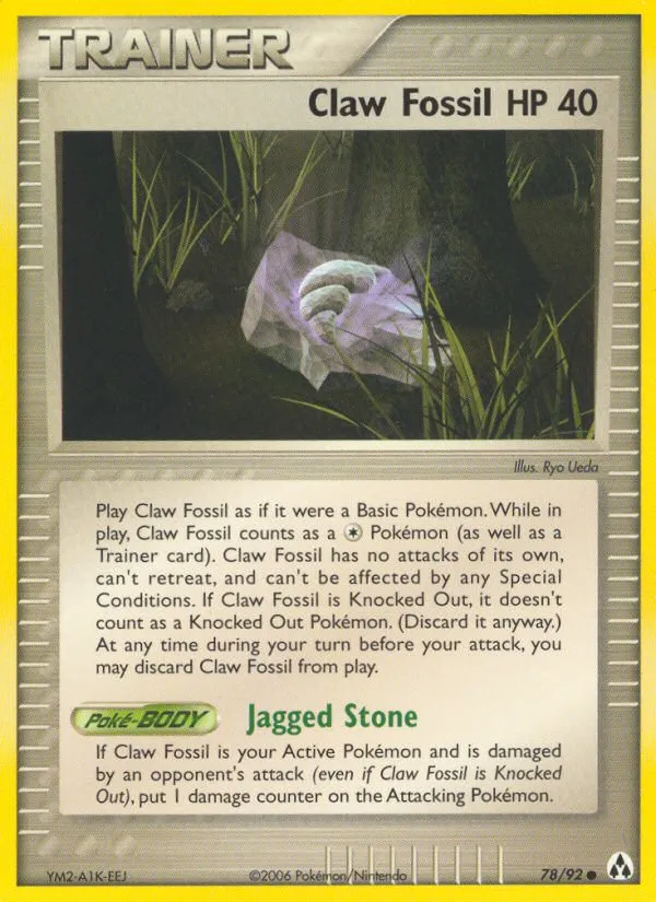 Claw Fossil card image