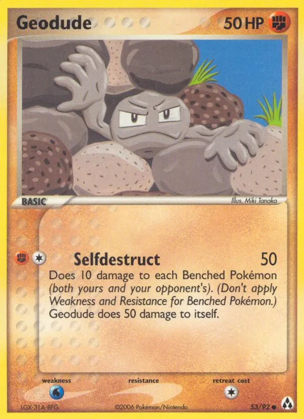 Geodude card image
