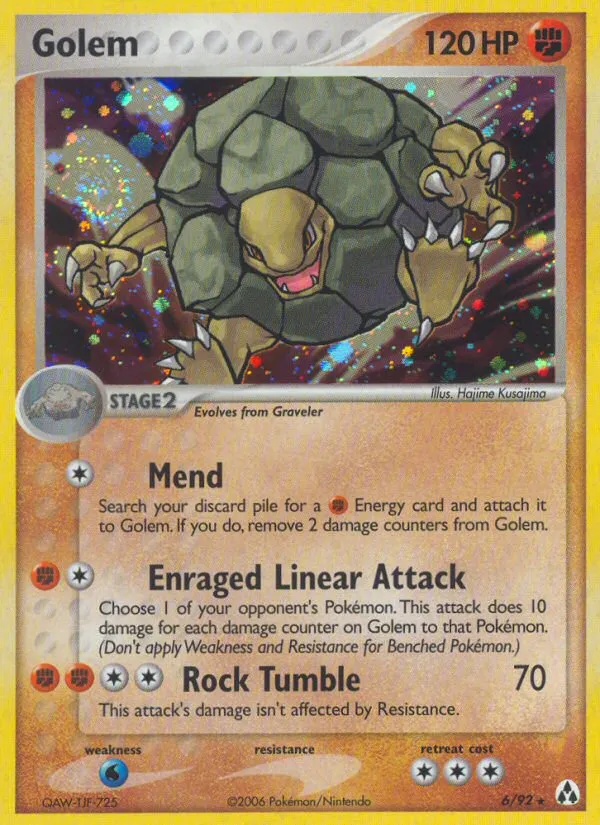 Golem card image