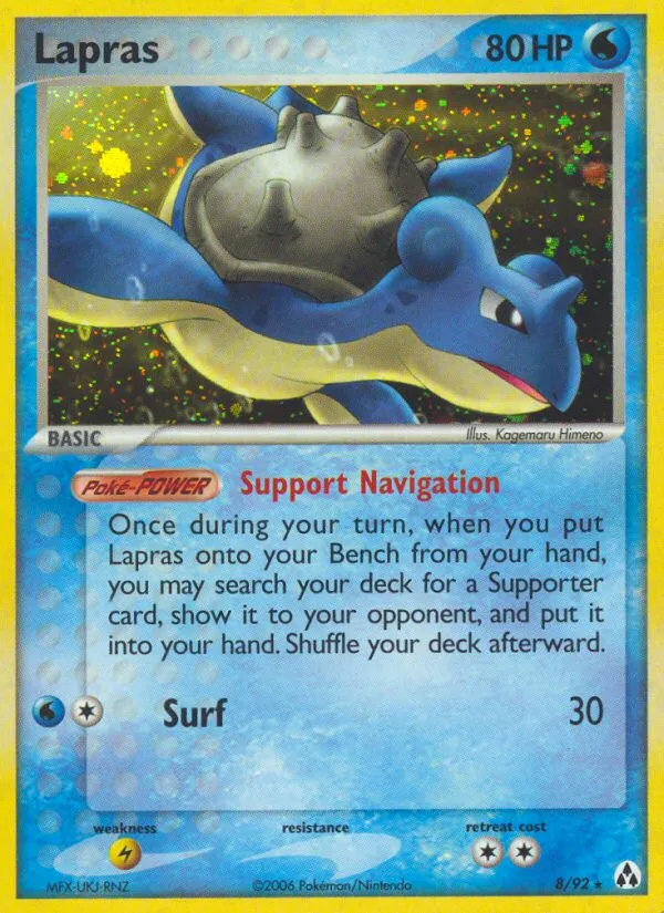 Lapras card image