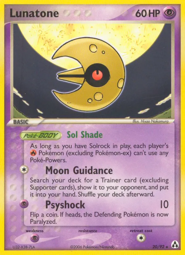 Lunatone card image