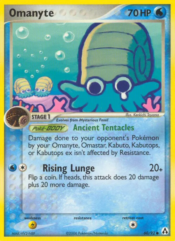 Omanyte card image