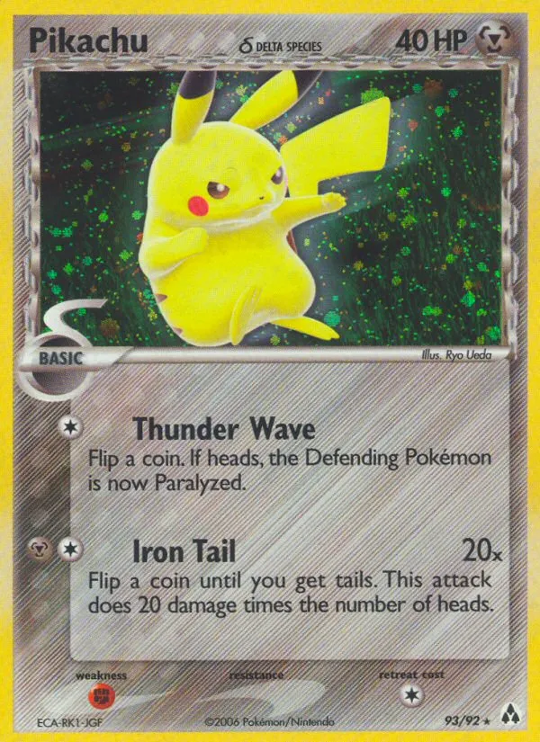 Pikachu (Delta Species) #93 card image
