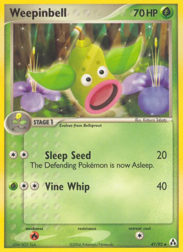 Weepinbell card image